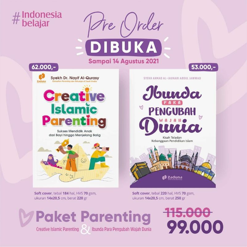Creative Islamic Parenting || Ibunda Para Pengubah Wajah Dunia