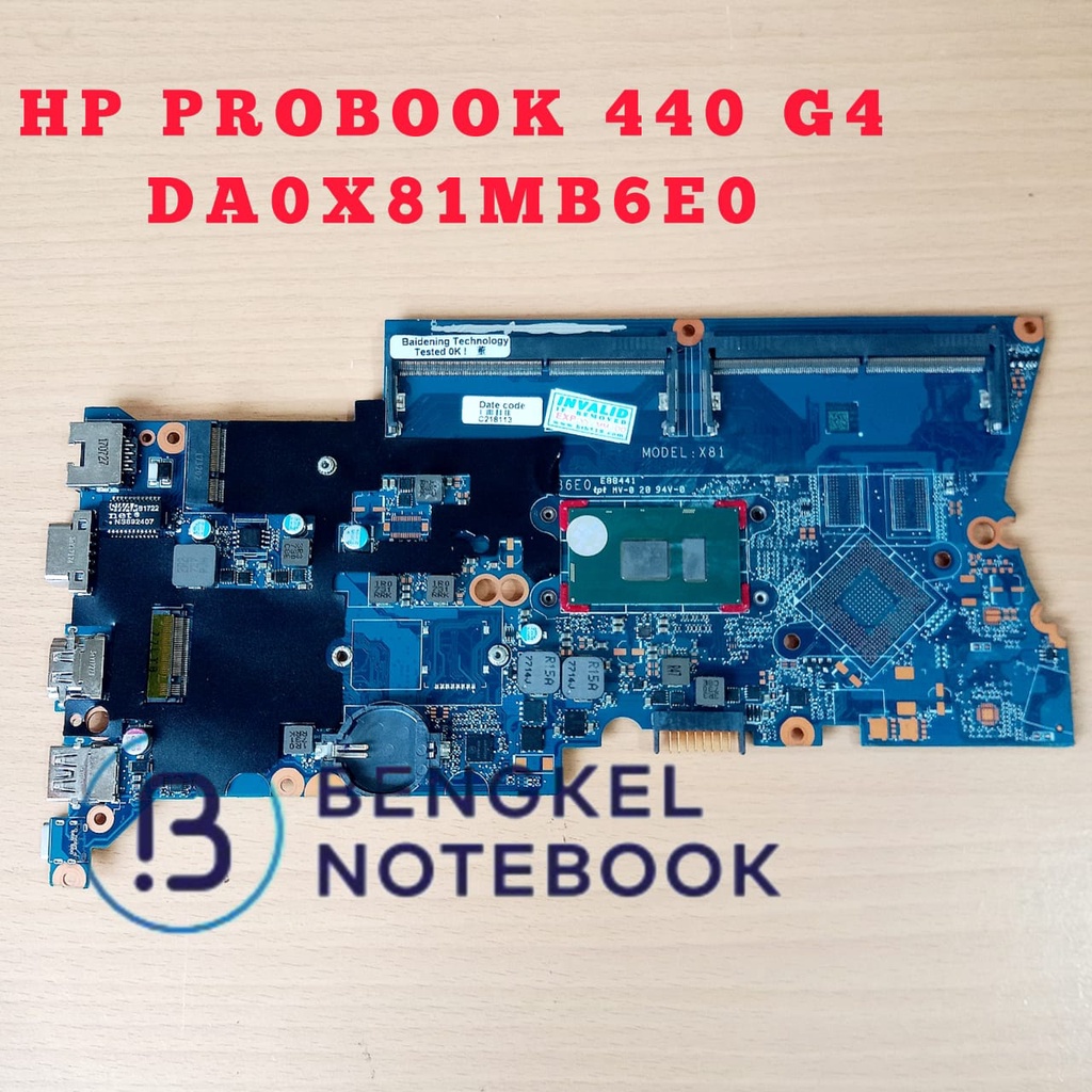 Motherboard HP Probook 440 G4 DA0X81MB6E0 Core i5