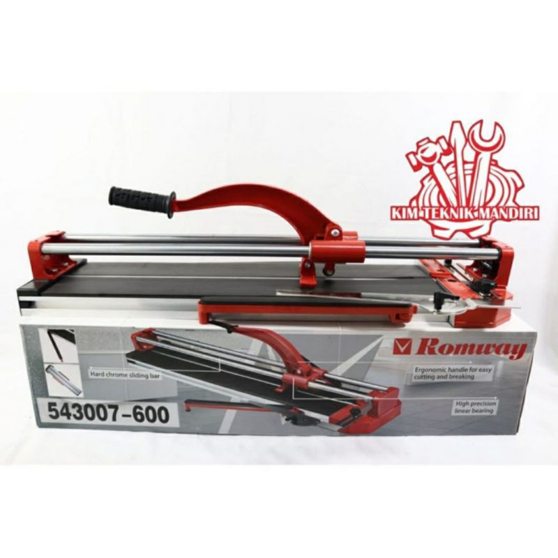 TILE CUTTER MEJA ALAT POTONG GRANIT MANUAL 60 cm ROMWAY