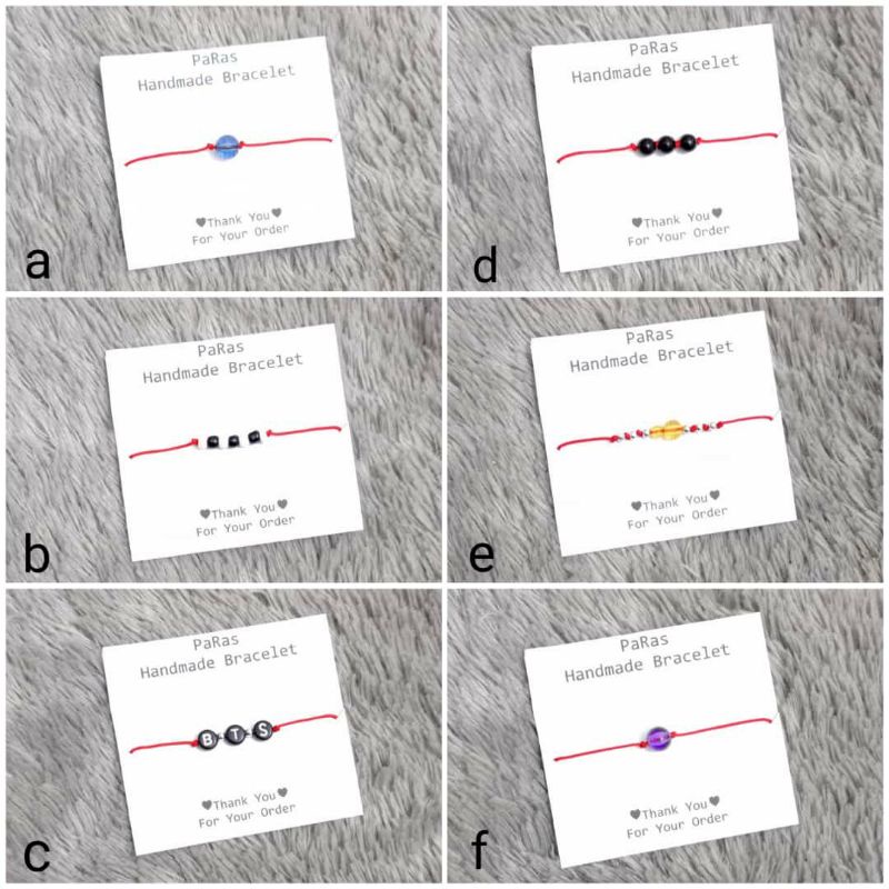 (min.order ditoko ini 10.000)  Bracelet gelang tali giok