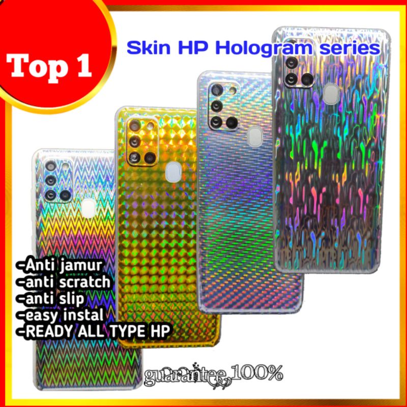 garskin hp + garskin camera anti jamur hologram series all type