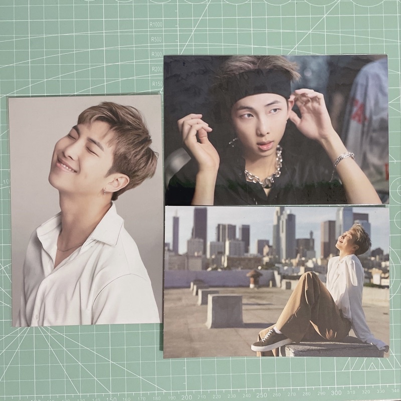 BTS NAMJOON RM POSTCARD OFFICIAL DICON ARMYKIT MEMO BLURAY 2019