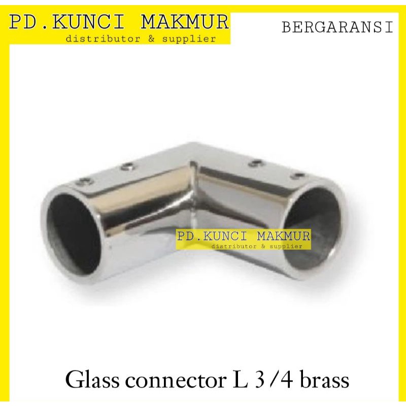 connector pipa ke pipa bentuk L bras pipa 3/4 partisi toilet cubical