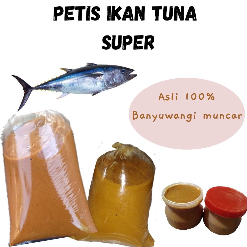 

Petis Ikan Tuna Super Repack 500gr / Petis Kelang 500gr