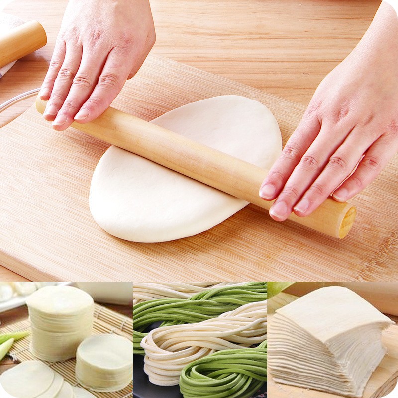 Rolling Pin Penggilas Adonan / Rolling kayu Penggilas Adonan 20cm