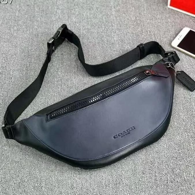 Pengiriman Cepat dan tepat Tas coach rivington belt bag Slingbag Bodybag Waist bag BARANG BAGUS