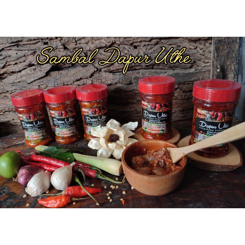 

Sambal Cumi, Jambal,Teri,Pete,Sereh Dapur Uthe