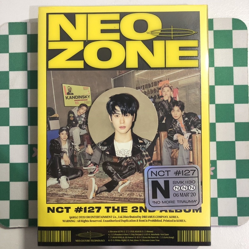 ALBUM NCT 127 NEOZONE N VER CC JAEHYUN