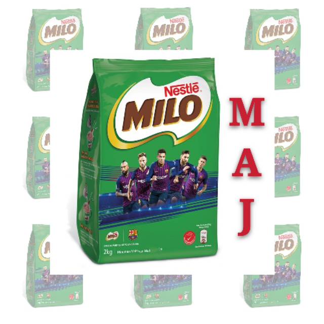 

NESTLE MILO ACTIV-GO CHOCOLATE MALT POWDER Softpack 2kg