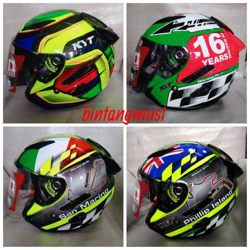 KYT GALAXY FLAT R MOTIF