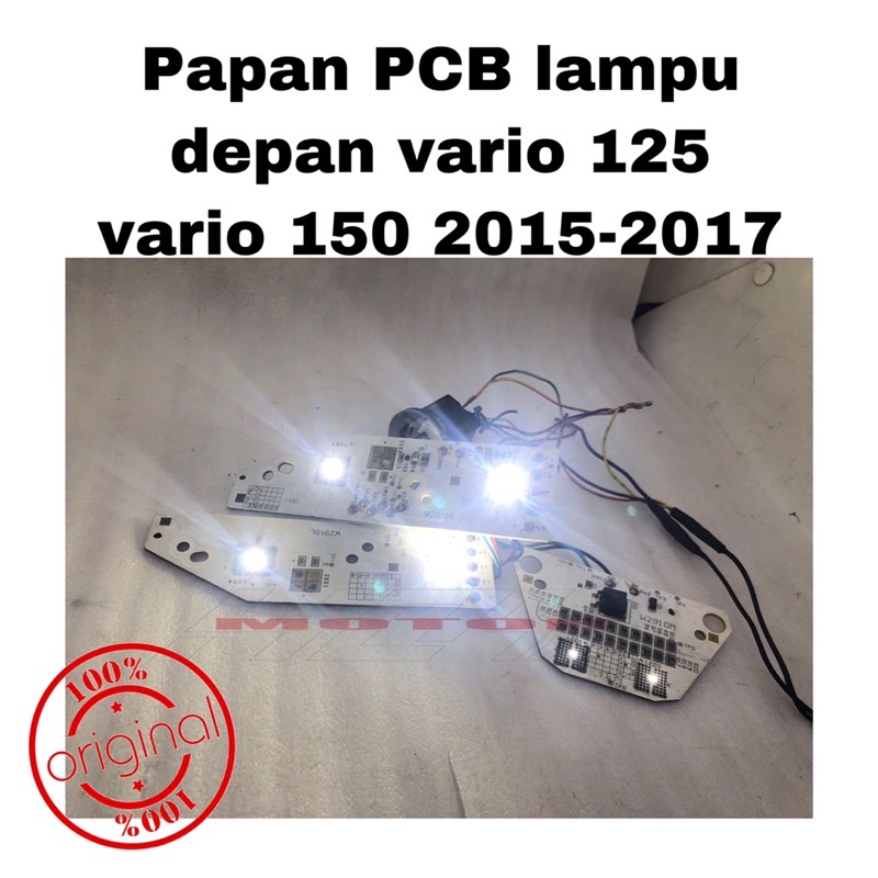 mesin papan PCB lampu depan LED Vario 125 150 2015-2017 Scoopy k93 2017-2019