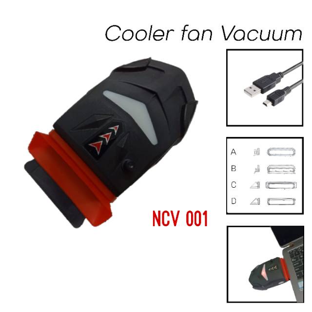 Trend-Cooling pad bundling ace cooling ergostand high speed 15,6inch + cooler fan vacuum ncv001