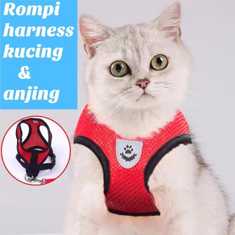 ROMPI HARNESS + TALI TUNTUN CAT DOG LEASH