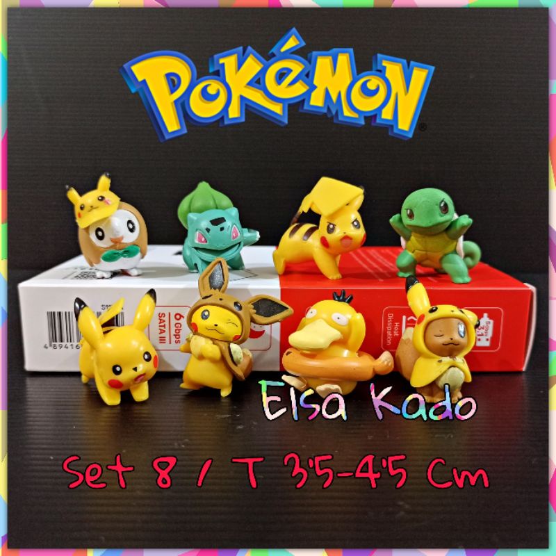 Pokemon Set 8 Figure