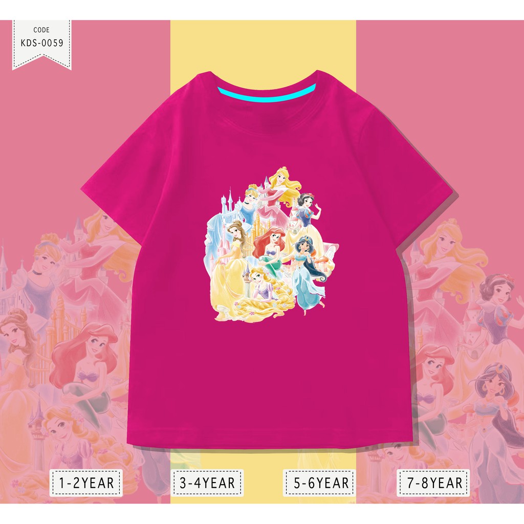 KAOS ANAK-ANAK PRINCES BEST SELLER / HARGA TERMURAH DENGAN KUALITAS BAGUS / PACKING AMAN BAJU SANTAI