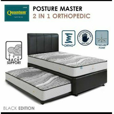 Quantum Posture Master 2in1-Springbed 2in1 Orthopedic Uk.100x200