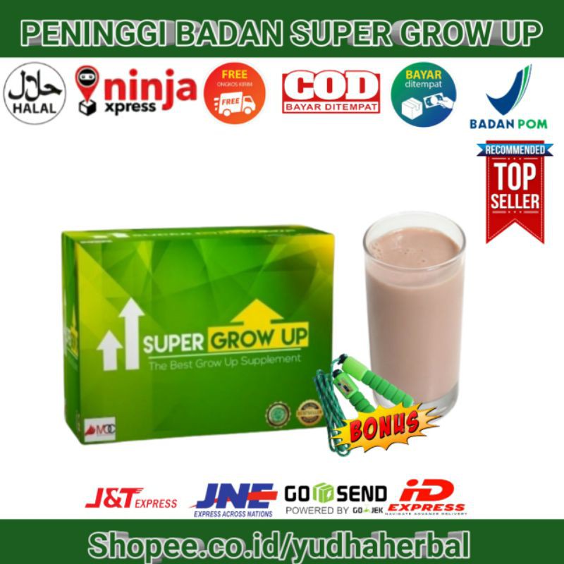 

SUPER GROW UP PENINGGI BADAN KALSIUM ZINC SUSU PENINGGI