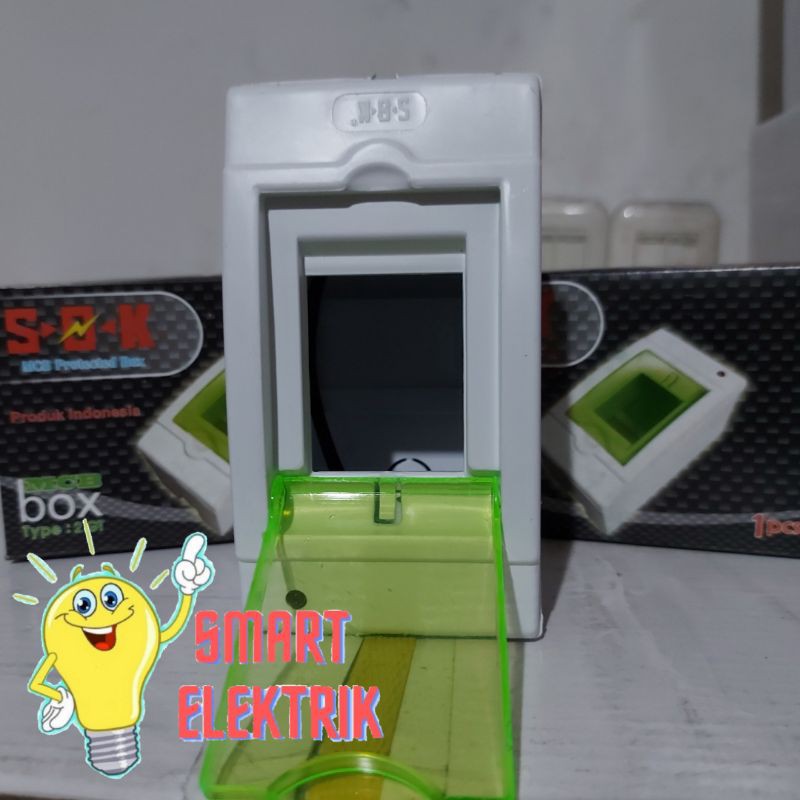 box MCB 2g lampu Box MCB 2 Grup Outbow/ Inbow OB/ IB Pemasangan Luar/ Pemasangan Dalam