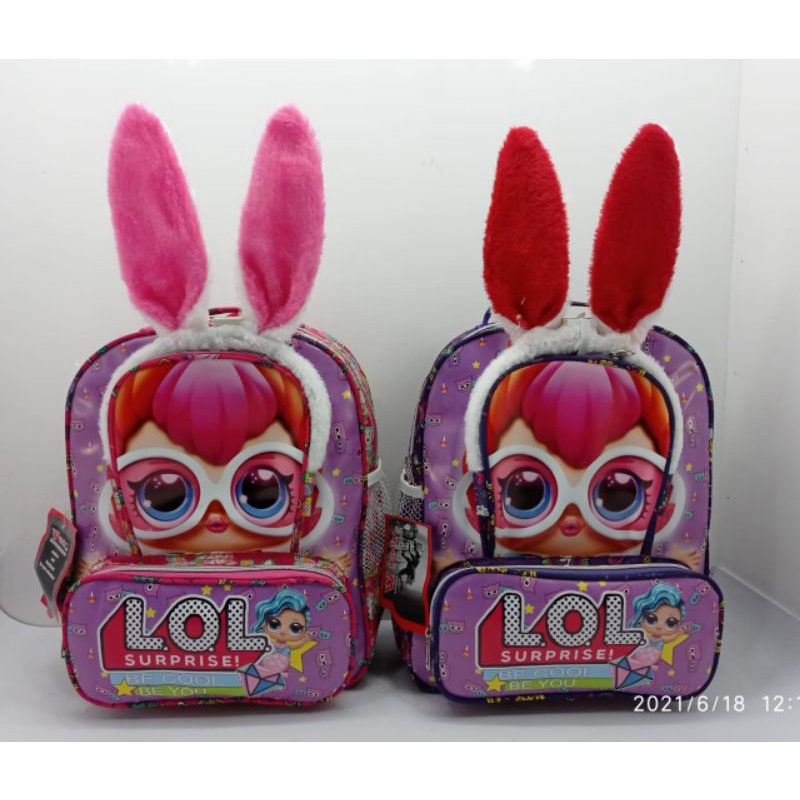 Tas Ransel Sekolah TK/Paud / SD bendo Lampu