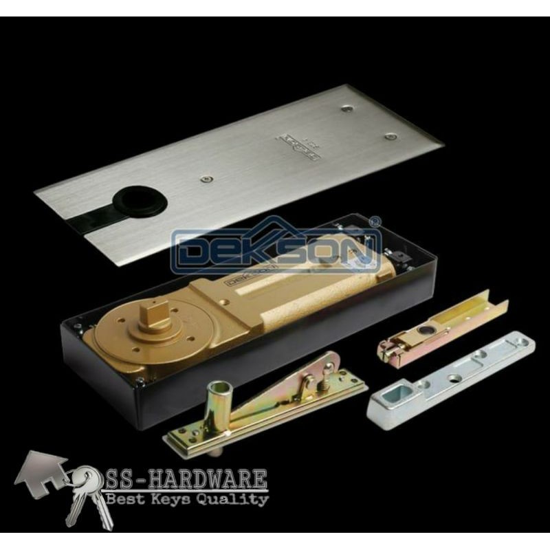 Jual FLOOR HINGE DEKSON ENGSEL TANAM PINTU KACA DEKSON ENGSEL TANAM HIDROLIK DEKSON Shopee