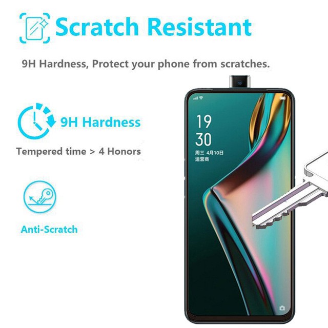 Paket Tempered Glass Layar Dan Tempered Glass Camera Lens Oppo K3
