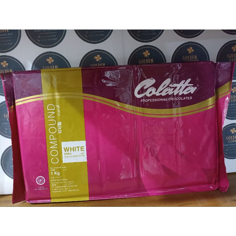 

colatta white chococolate compound 1 kg