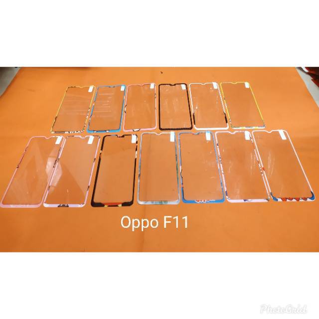 Tempered glass Oppo F11 motif gambar karakter anti gores kaca