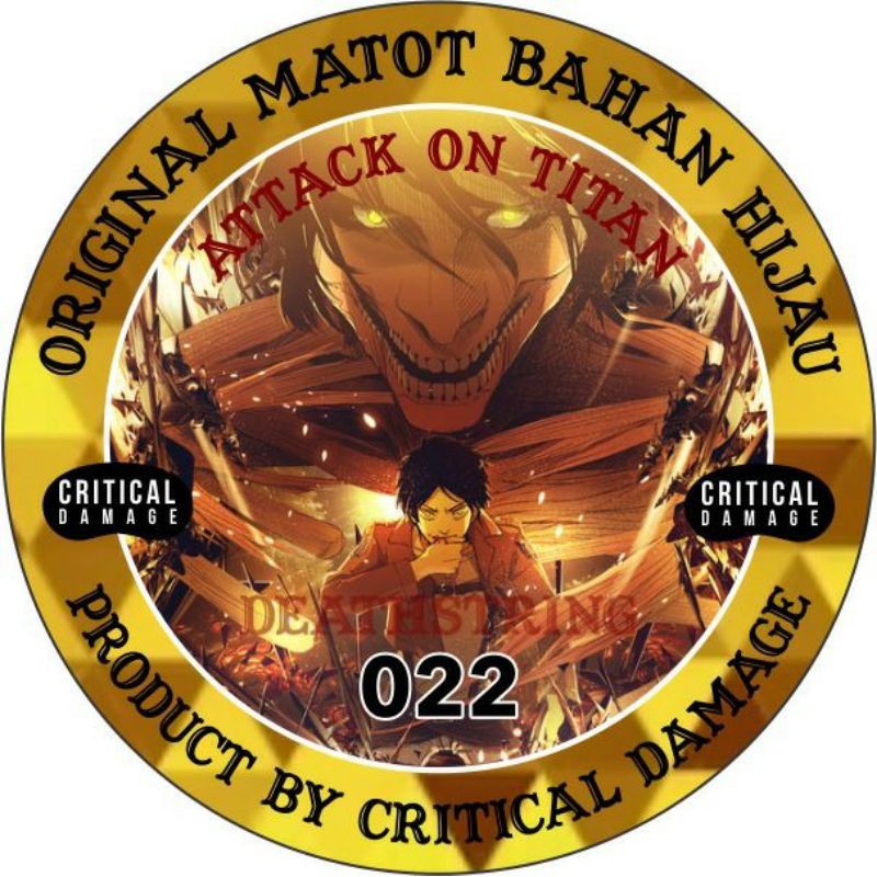 Benang Senar Gelasan Critical High Matot Bahan Hijau 022 (khusus player/tournamen)