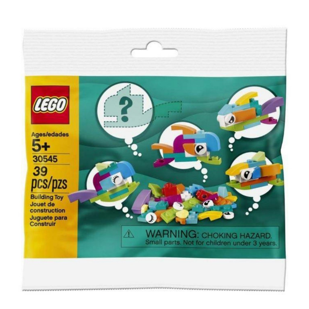 LEGO Creator Polybag, Fish free builds Make it yours Lego Ikan 39 pcs