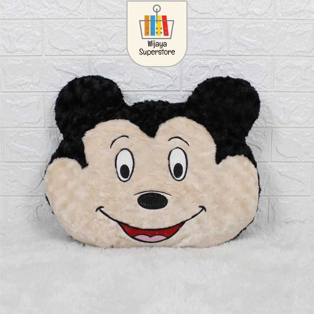 Boneka Bantal Karakter Pooh - Kepala Mickey