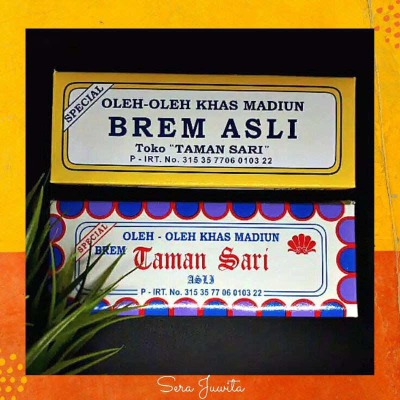 

Brem Madiun Asli Taman Sari (Besar) Rasa Original| Jajanan Oleh-oleh Khas Kota Madiun Lengkap Murah