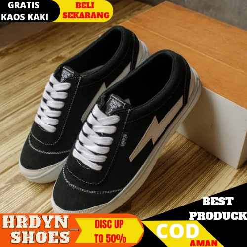 SEPATU SNEAKERS KULIT CASUAL ORIGIN ORIGINAL SHADOW HANDMADE