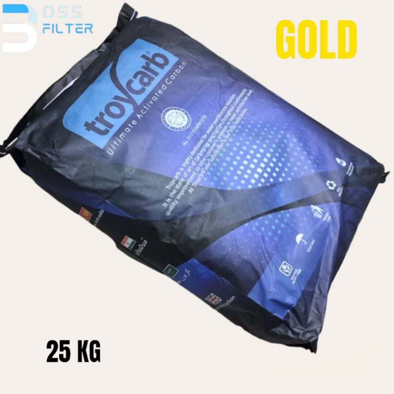 KARBON AKTIF TROYCARB 25 KG GOLD / KARBON AKTIF FILTER AIR TROYCARB 25 KG GOLD