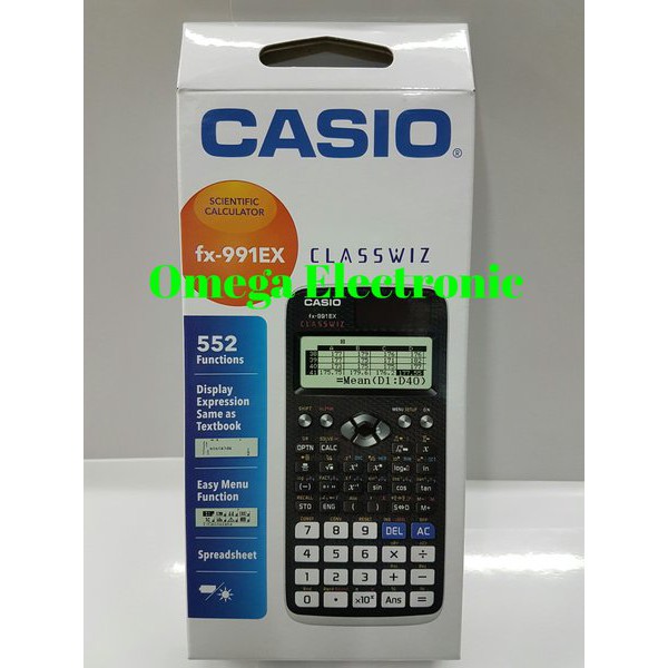 

Casio FX 991 EX - Scientific Kalkulator FX-991EX Calculator Kuliah Kalkulator