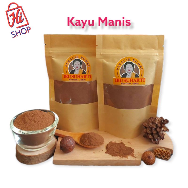 

Ibu Suharti - Rempah Kayu Manis Bubuk Murni Bumbu Dapur Kayu Manis Bubuk Pure Cinnamon Powder Kualitas Premium