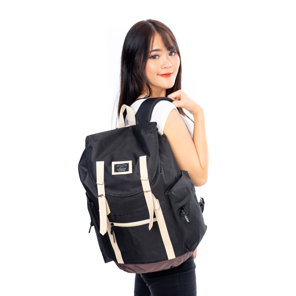 HEYLOOK Project - Tas Ransel Wanita Backpack ROLLA Tas Punggung Laptop Wanita Kuliah Kerja