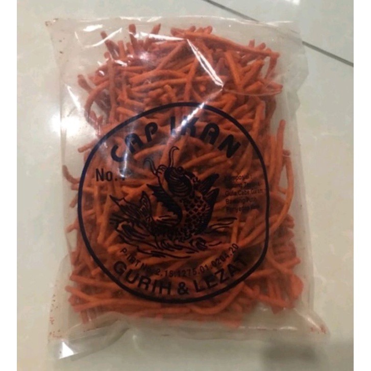 

KERUPUK MIE LIDI RAPUH CAP IKAN 250GR