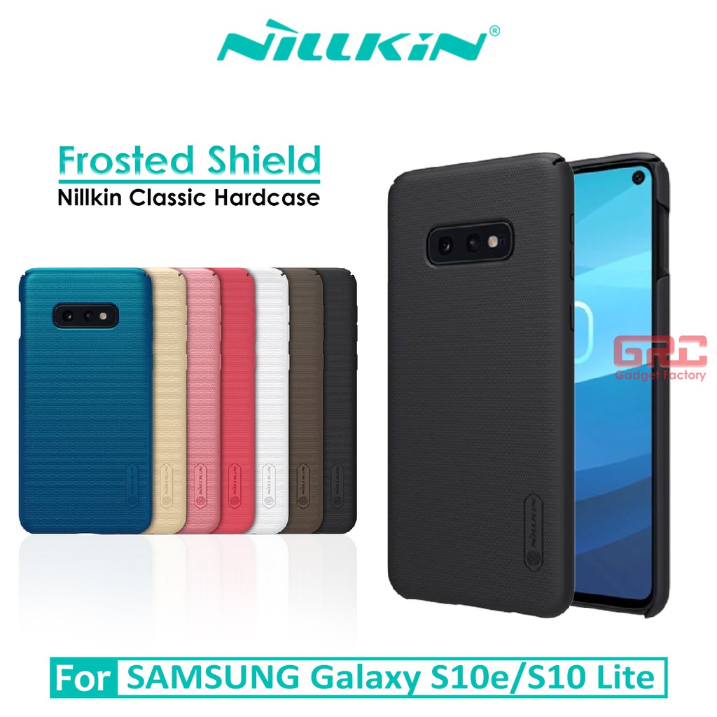 Hard Case SAMSUNG Galaxy S10e Nillkin Frosted Shield Casing Hardcase Original