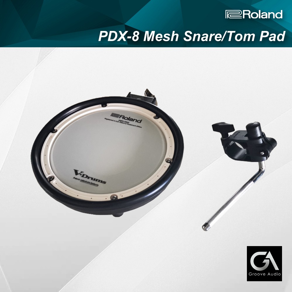 Roland PDX-8 + Holder / PDX8 / PDX 8 Mesh Snare Dual Zone