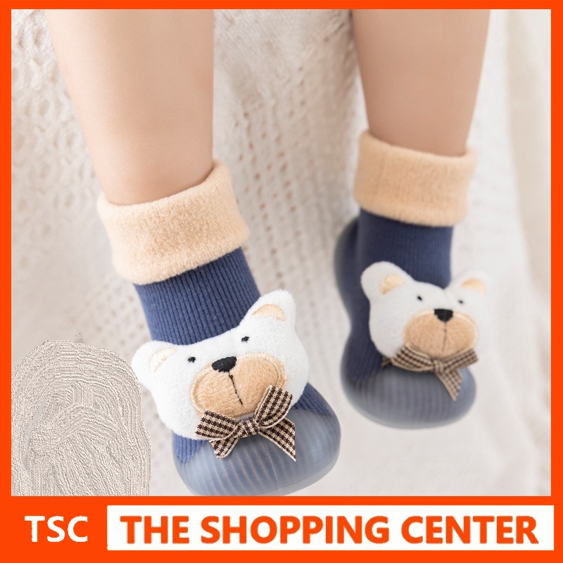 TSC -  SPI SEPATU BAYI BONEKA 3D PREWALKER BAYI ANTI SLIP