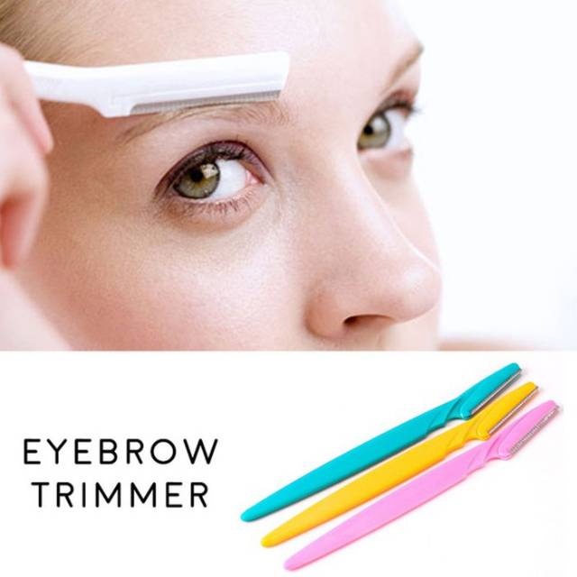 Pisau Cukur Alis, Pisau Alis, Eyebrow Razor Trimmer