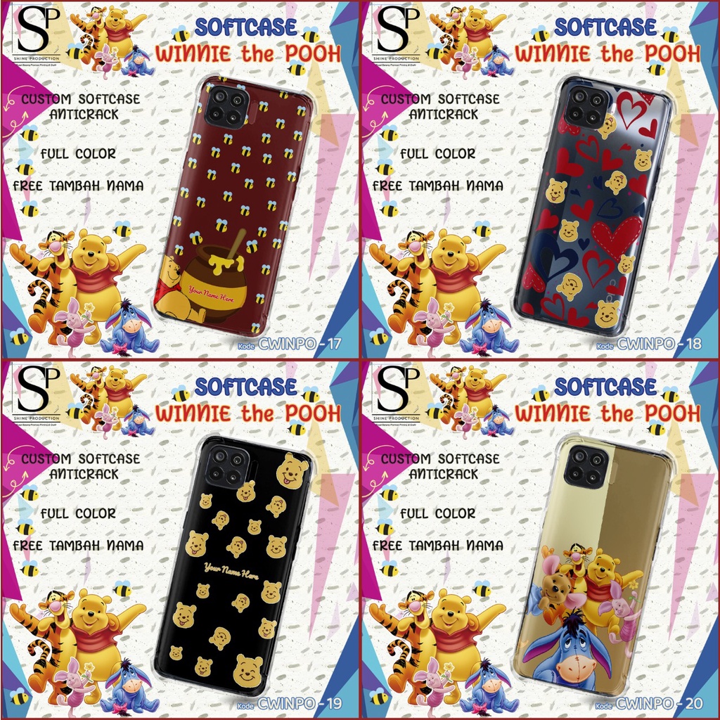 Softcase Winnie The Pooh For Realme C35 C31 C30 C25Y C21Y C21 C20 C11 2021 C17 C15 C12 C11 C2 C1 C25 C25s