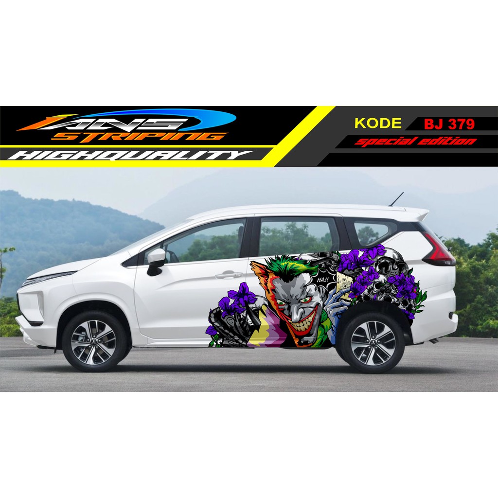 STICKER MOBIL XPANDER, TERIOS, AVANZA, FORTUNER / STIKER VARIASI MOBIL / DECAL STICKER MOBIL