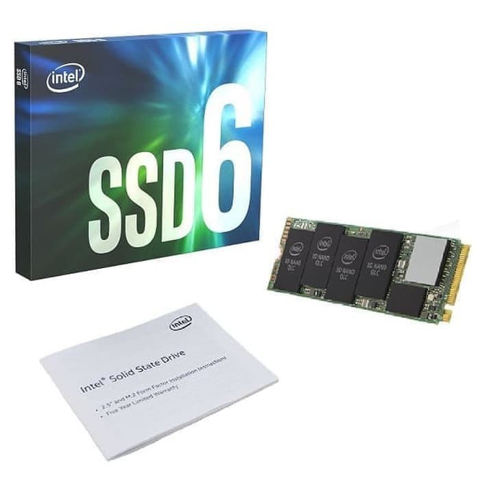 INTEL 660P SSD 2TB M.2 NVMe 2280 PCIe Gen 3x4