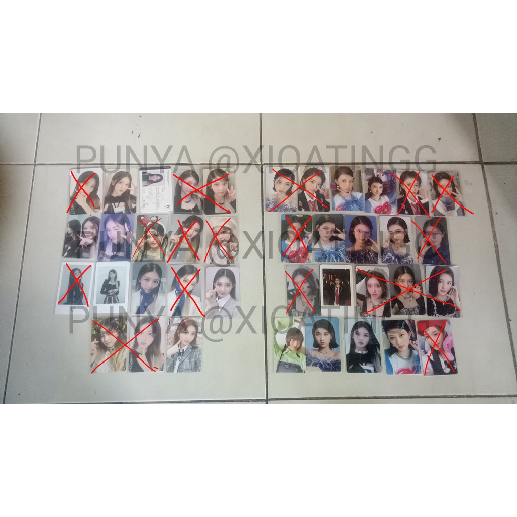 [BOOKED] Gaeul fankit, pola lodi, id card -baca deskripsi-