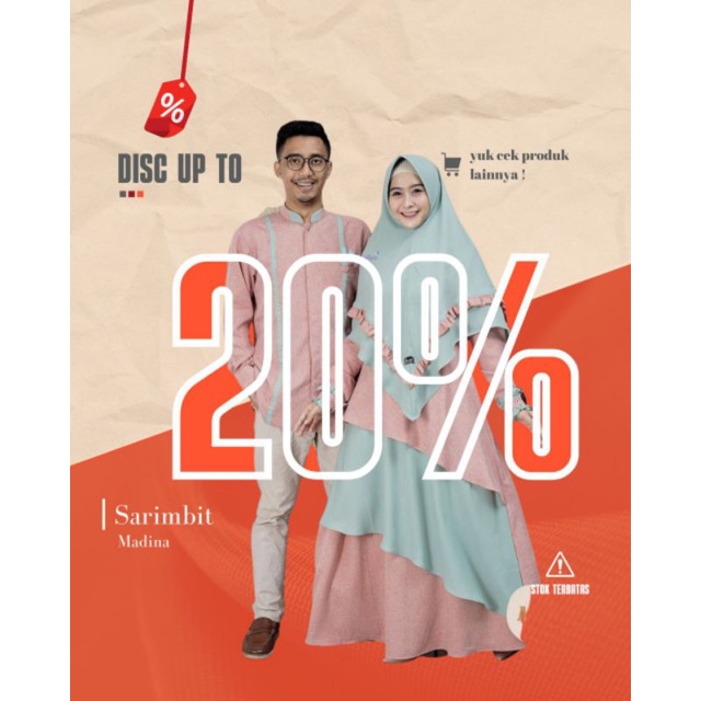Sarimbit Couple Hasnaliya Promo Bonus Sale Ramadhan