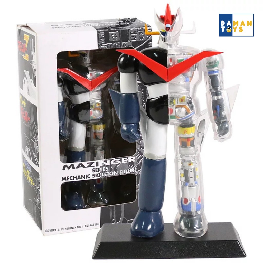 Figure Mazinger Mechanic Skeleton Figure Series Mainan Anak Laki Laki Robot