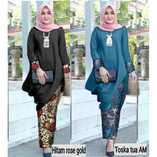 BATIK SET WANITA MURAH DAN KEREN COCOK BUAT KE ACARA SHOPASHOP SOLO