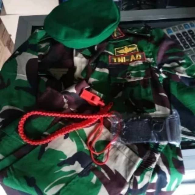 Baju Profesi Anak PDL TNI Loreng / Baju Anak / Stelan Anak TNI