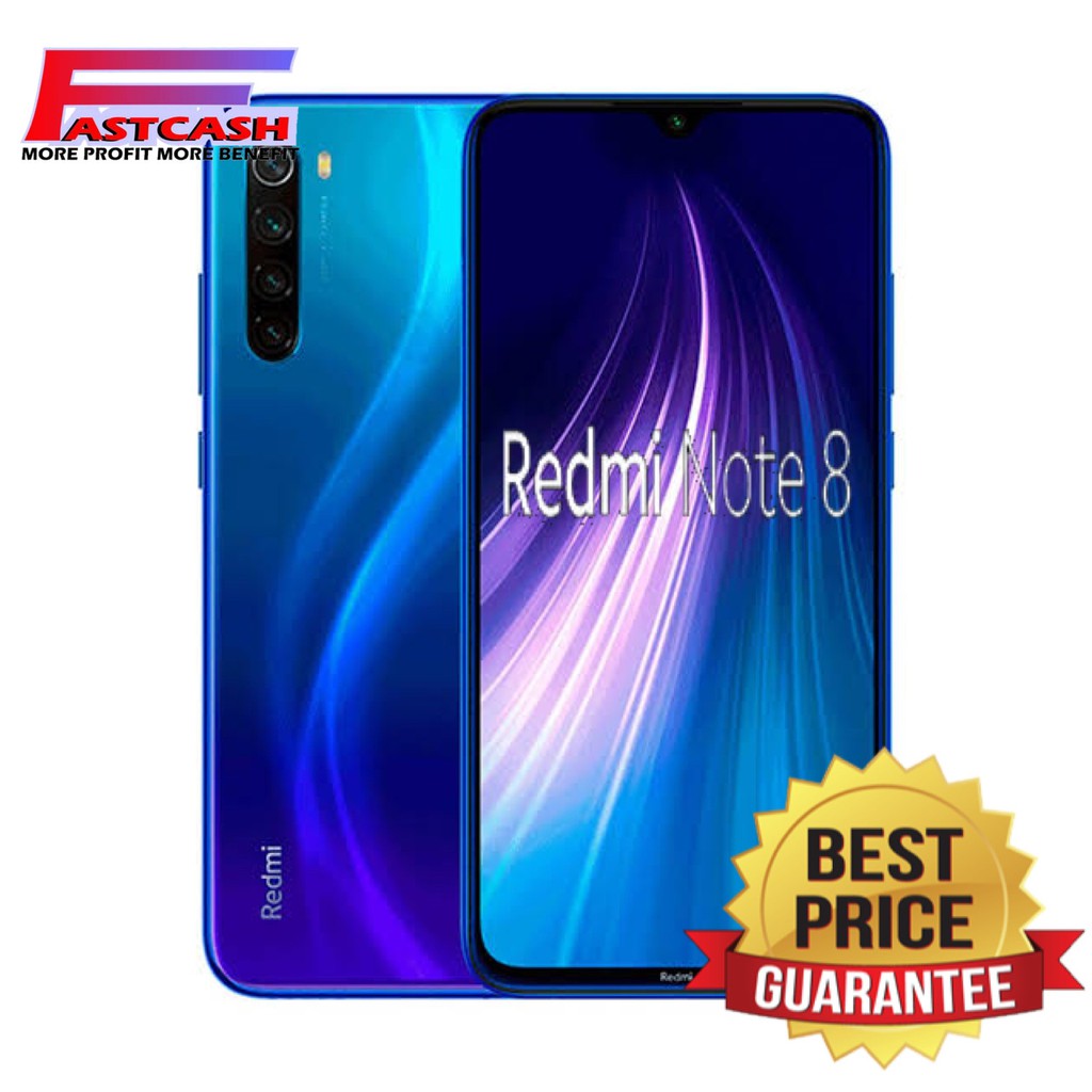 XIAOMI REDMI NOTE 8 6GB/128GB 48MP GARANSI RESMI - 6 GB - 128 GB